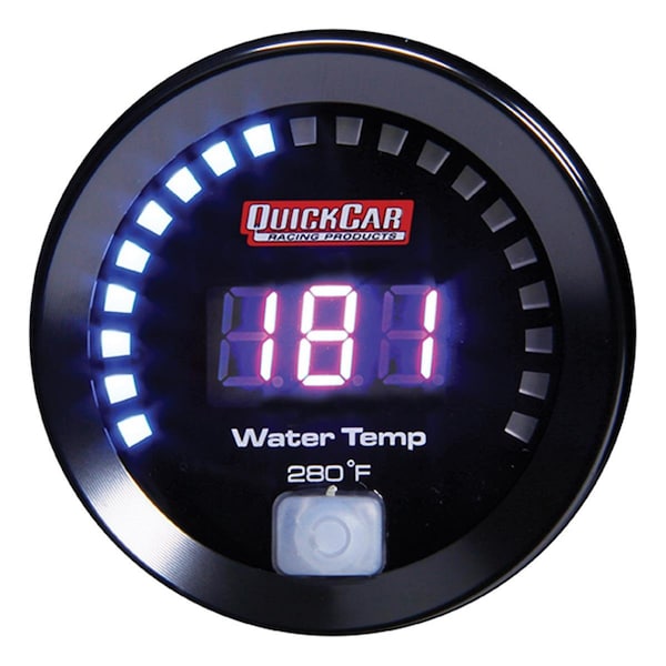 Quickcar Racing Products QRP67-006 100-280 Digital Water Temprature Gauge QRP67-006 - main